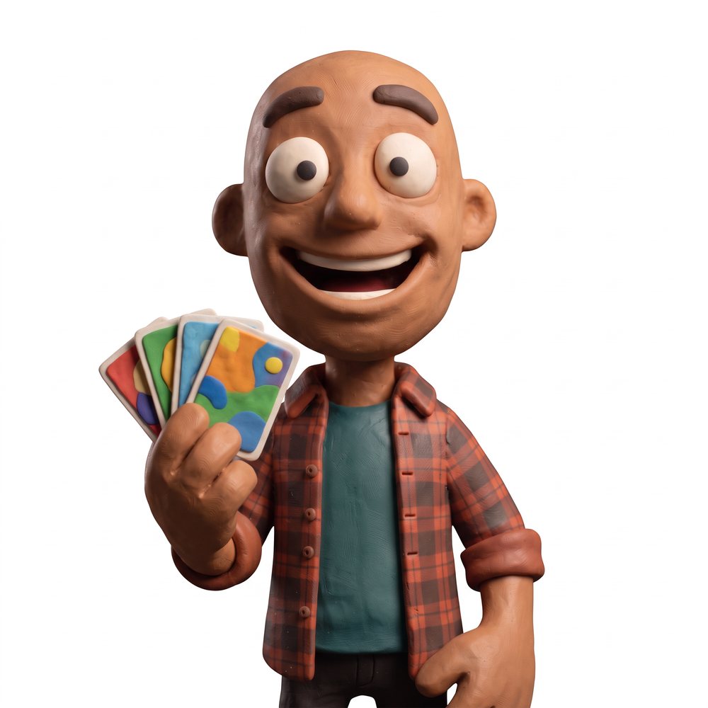 Joe with his collection